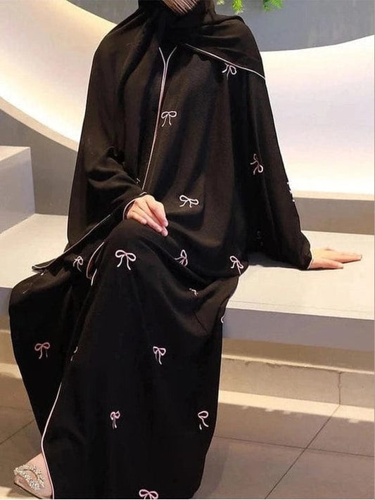 TRENDY LUXE BOW ABAYA