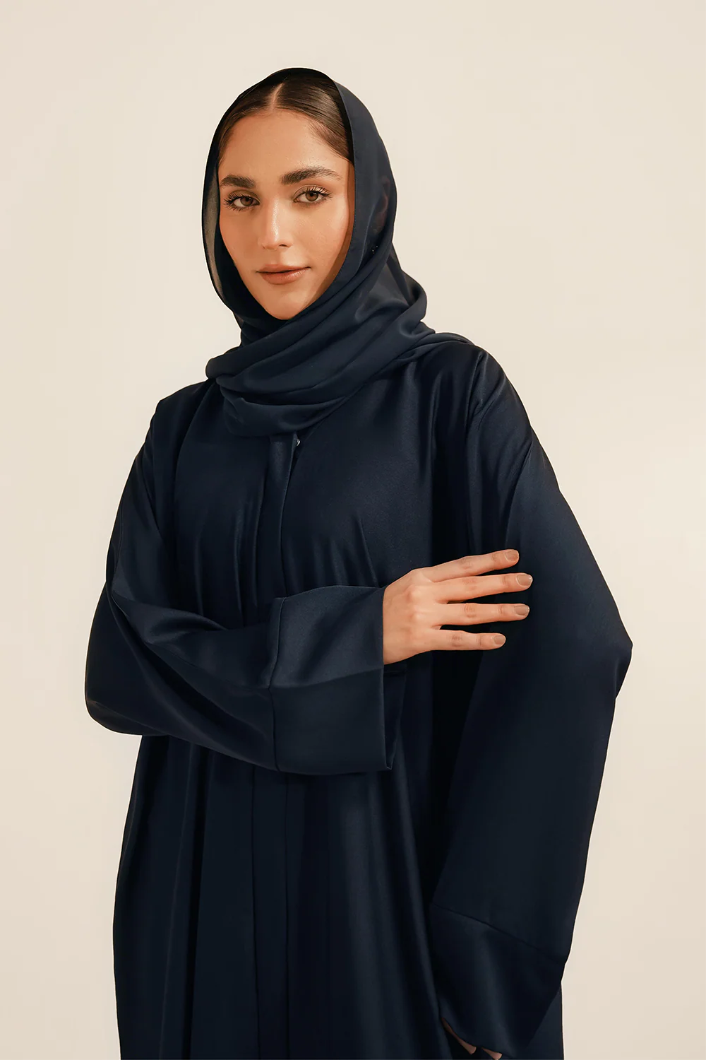 Basic Abaya Set | Navy