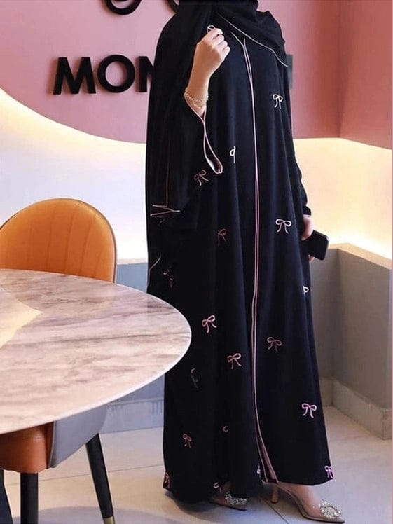 TRENDY LUXE BOW ABAYA
