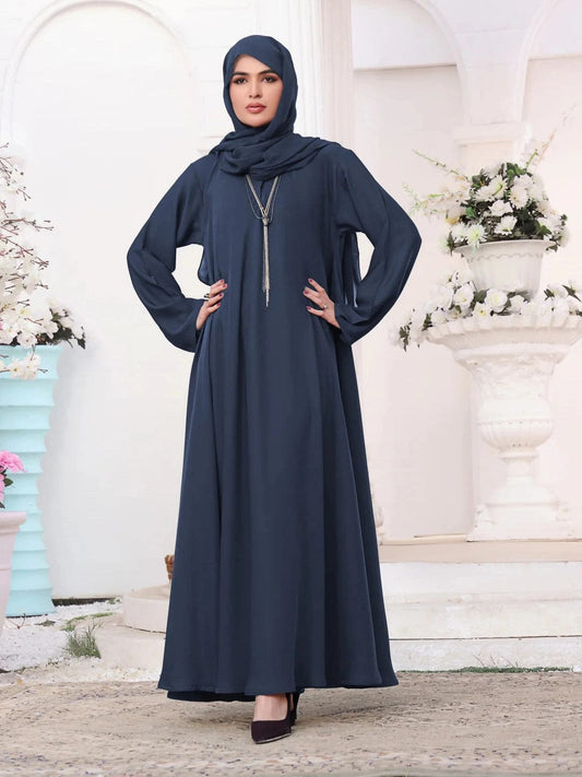 OMAIMA BLUE ABAYA