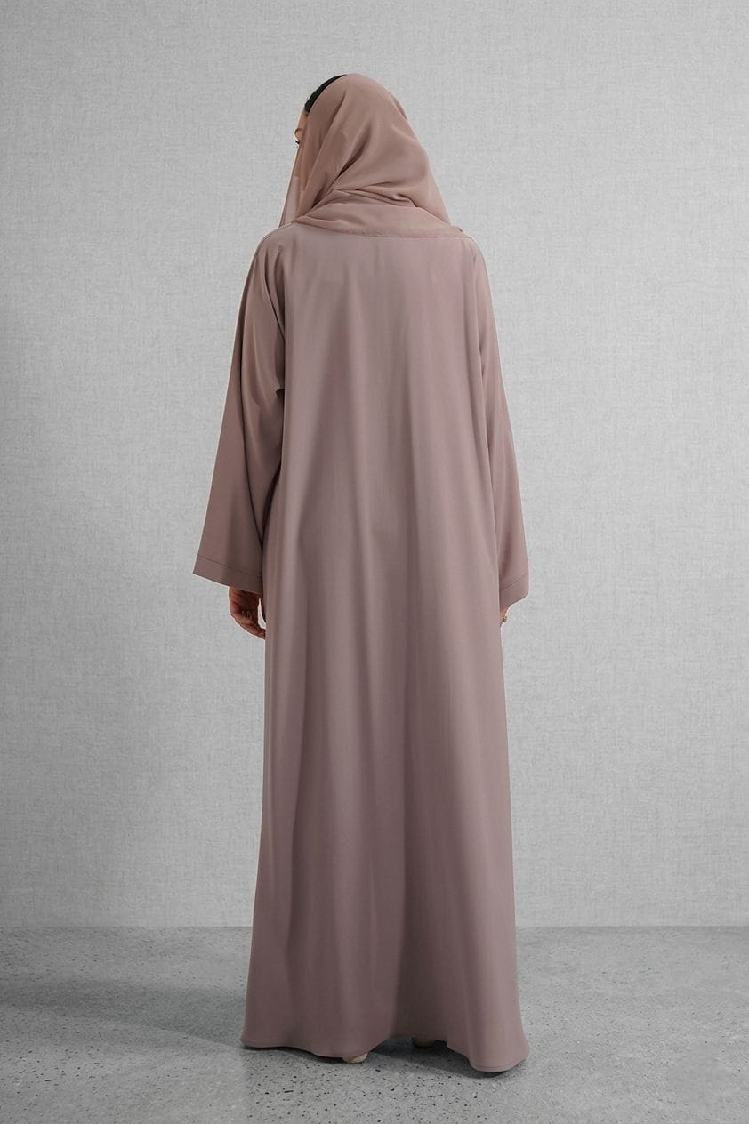 Embellished Abaya Set | Lilac