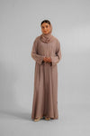 Embellished Abaya Set | Lilac
